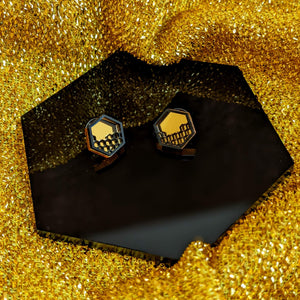 Honeybee native stud earrings