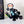 Load image into Gallery viewer, Black anglerfish earring stand and as a cool room accessory