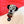 Load image into Gallery viewer, Elegant Dalmatian brooch with red mirror collar