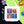 Load image into Gallery viewer, Eco friendly animal tote bag featuring bees, fish, rabbits and cows. Bright, graphic square colours on a fun, eco-friendly Handbag