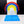 Load image into Gallery viewer, Clever and quirky drippy rainbow earring organiser