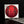 Load image into Gallery viewer, Clear ghost earrings featuring mirror red full and broken heart