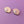 Load image into Gallery viewer, cute blush pink acrylic pearl shell stud earrings