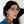Load image into Gallery viewer, woman wearing blue grey elephant acrylic hoop earrings