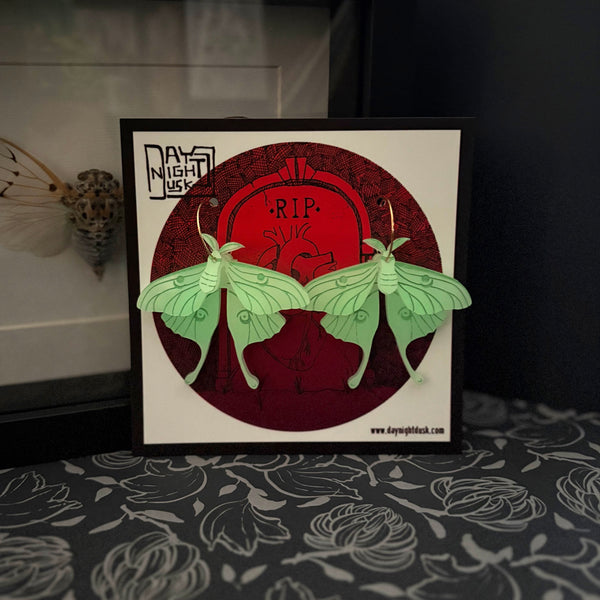 Luna Moth Glow-in-the-dark